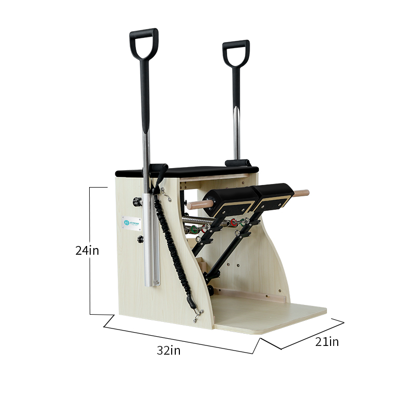 Joyrieder Pilates Stability Chair - Multilayer board, Microfiber Leather | Premium Quality (W90)