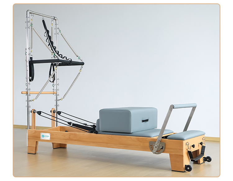 Pilates Reformer with Semi-elevated Half Tower（B80）