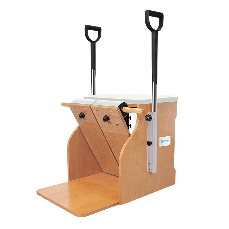 Pilates Stability Chair Beech Multilayer plate - Premium Fitness Equipment (W80)