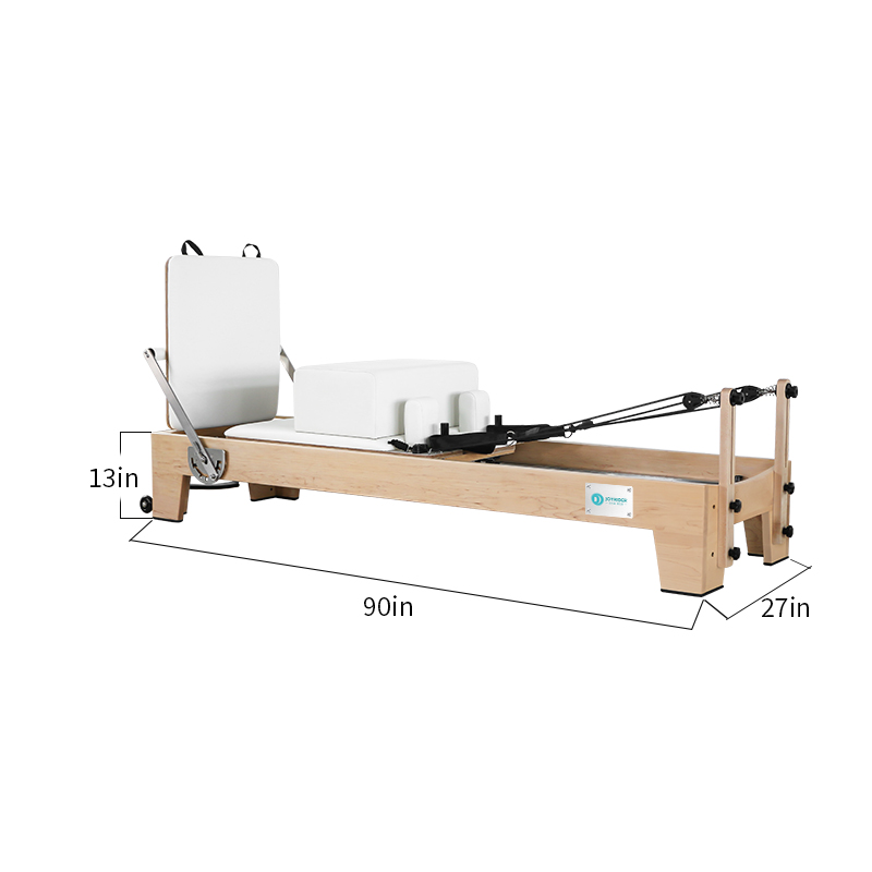 Pilates Reformer Stunning Maple wood frame（H90）