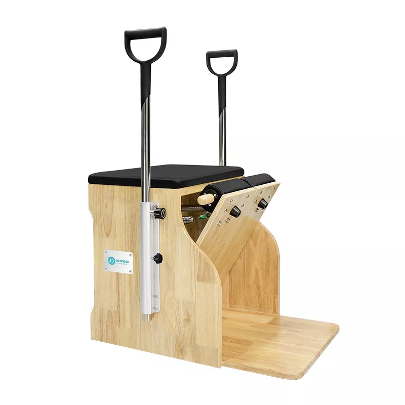 Joyrieder Pilates Stability Chair - Rubber Wood, Cat Scratch Cloth | Premium Quality (W60)