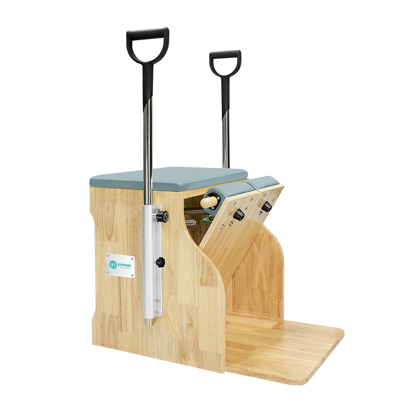 Joyrieder Pilates Stability Chair - Rubber Wood, Cat Scratch Cloth | Premium Quality (W60)