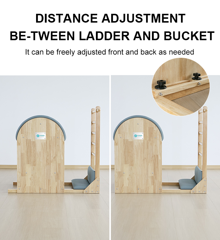 Pilates Ladder Barrel Rubber Wood（T60）