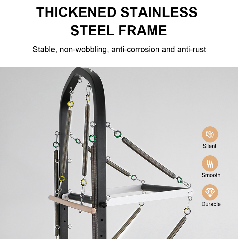 Pilates all-aluminum alloy full-track semi-overhead frame（QB76）