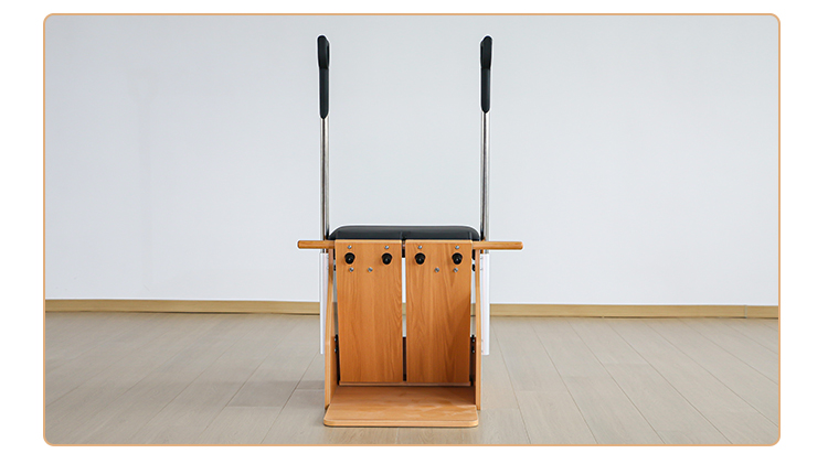 Pilates Stability Chair Beech Multilayer plate - Premium Fitness Equipment (W80)