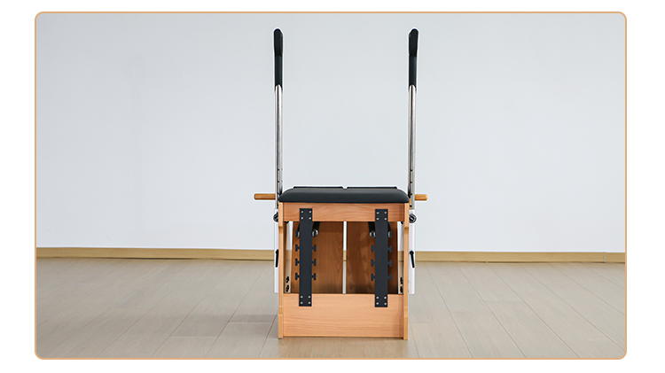 Pilates Stability Chair Beech Multilayer plate - Premium Fitness Equipment (W80)