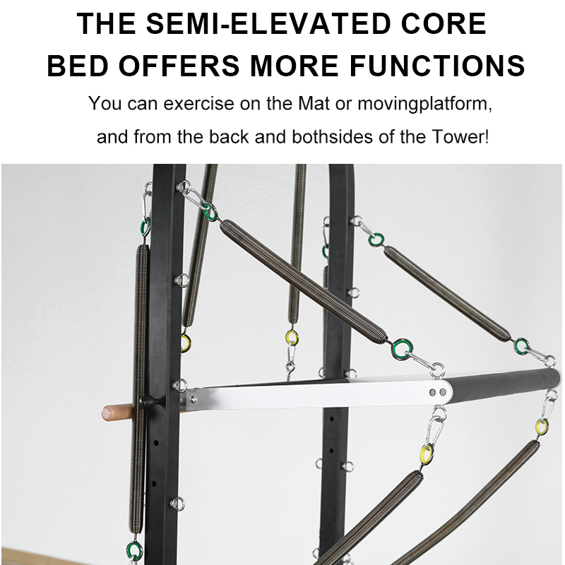 Pilates all-aluminum alloy full-track semi-overhead frame（QB76）
