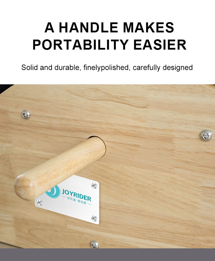 Joyrider Pilates Spine Corrector - Rubber wood Frame | Optimal Spinal Support (J60)