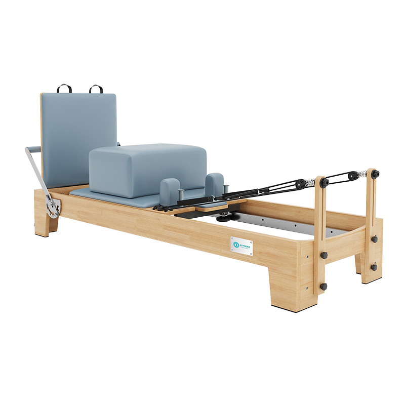 Joyrider Studio Pilates Reformer - Professional Wood Reformer with German Springs & Jump Board (H60)