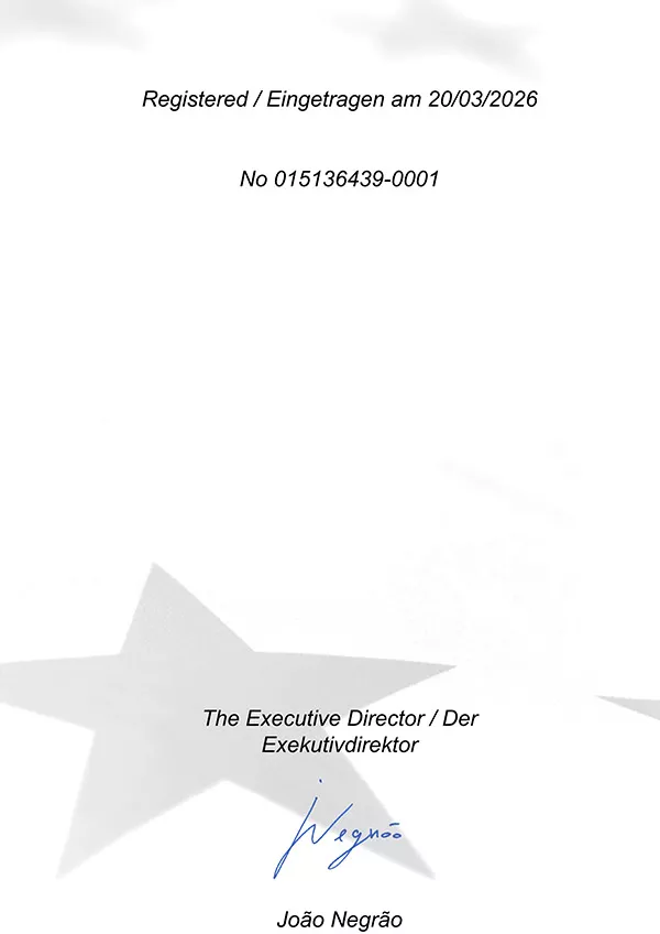 Appearance Patent Certificate