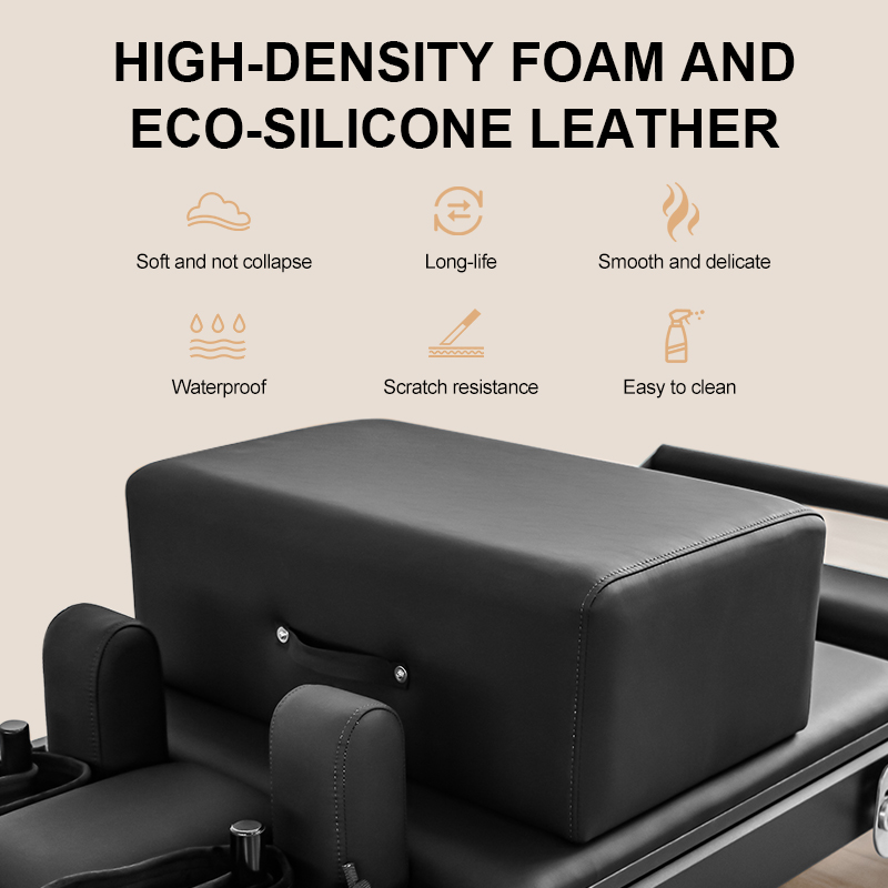 Premium Foldable Pilates Reformer Aluminum Alloy Frame For Small Spaces（H782）
