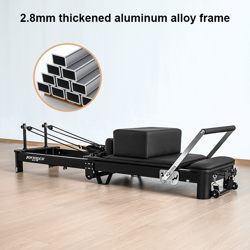 Premium Foldable Pilates Reformer Aluminum Alloy Frame For Small Spaces（H782）