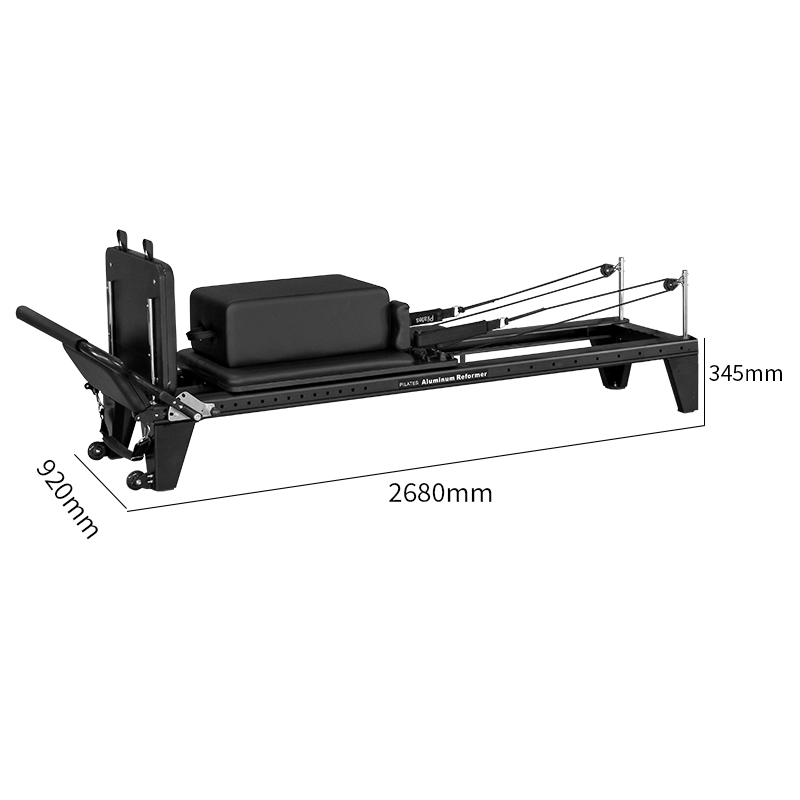 Pilates all - track reformer made of aluminum alloy （Q76）