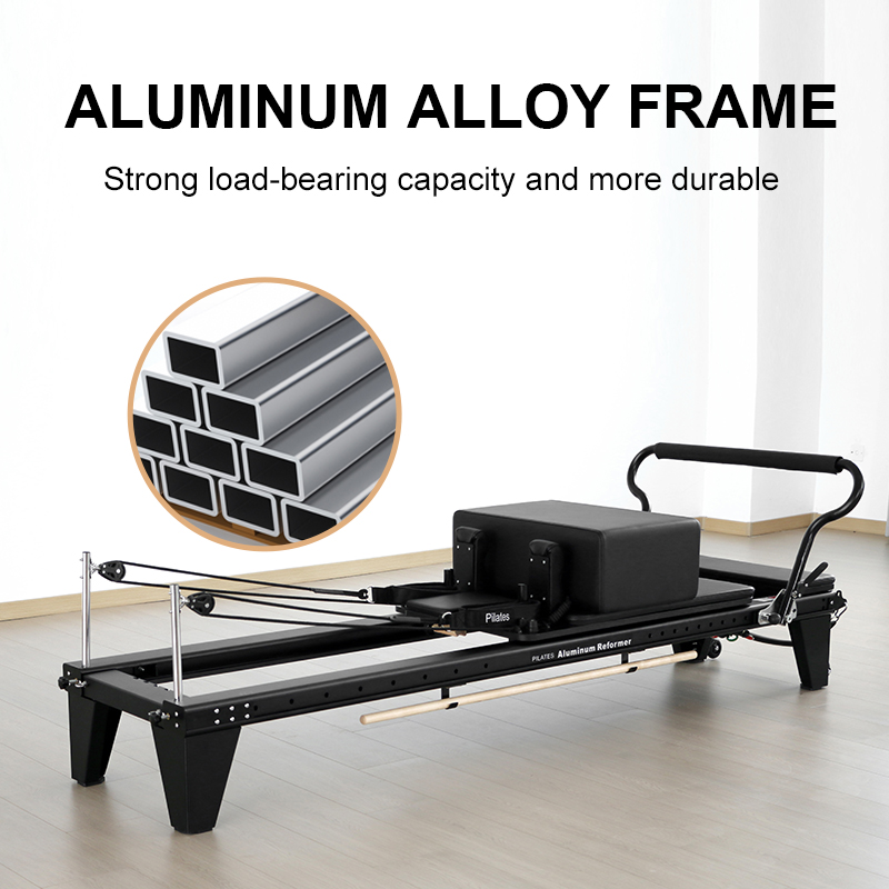 Pilates all - track reformer made of aluminum alloy （Q76）